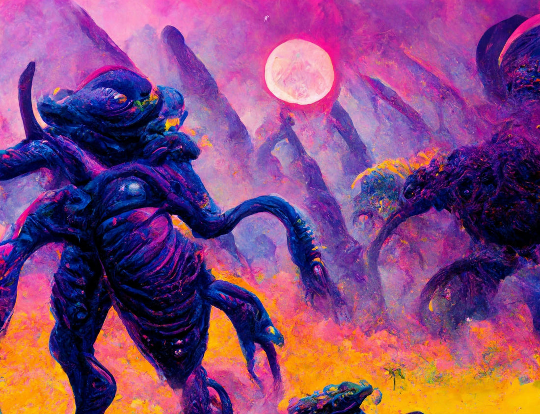 Exploring the Extraterrestrial Aesthetic: A Look at 5 Artists Who Dive into Alien Art