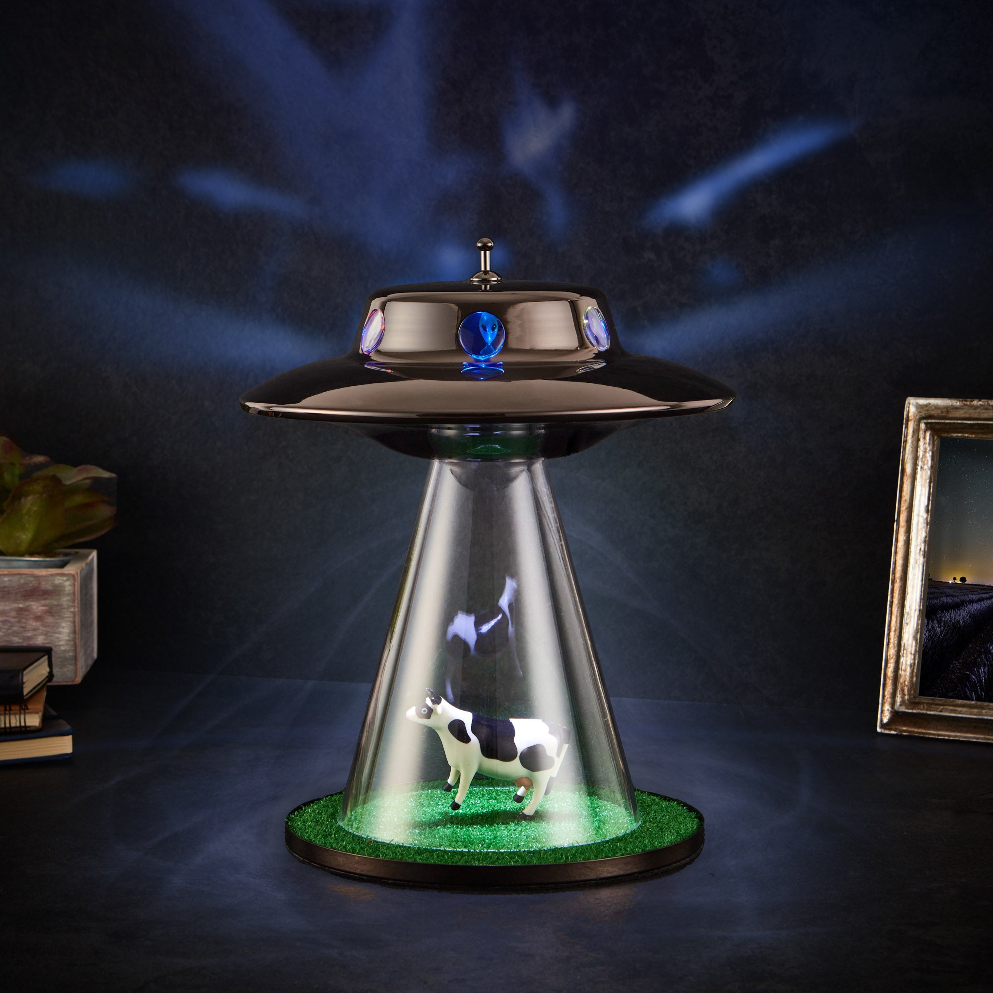 Planet's Favourite UFO Desk Lamp | Alien Abduction Lamp | Unique