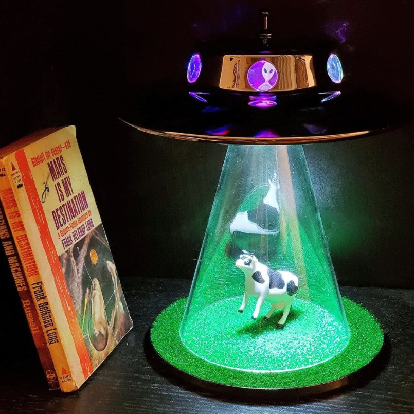 Dialoog Kauwgom Grens Planet's Favourite UFO Desk Lamp | Alien Abduction Lamp | Unique gift – The  Alien Abduction Lamp